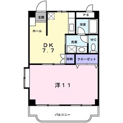 トクツネⅢの物件間取画像